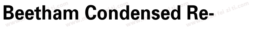 Beetham Condensed Re字体转换